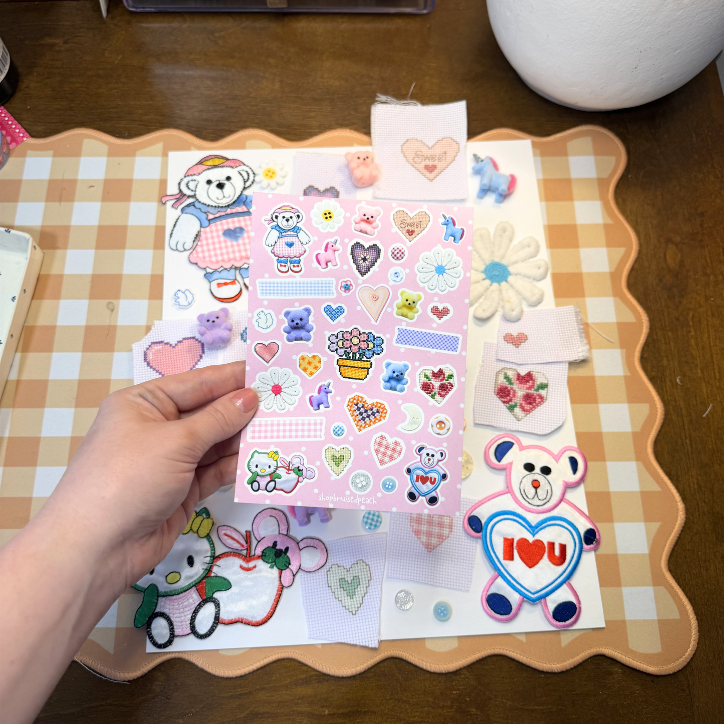Girly Trinkets Sticker Sheet