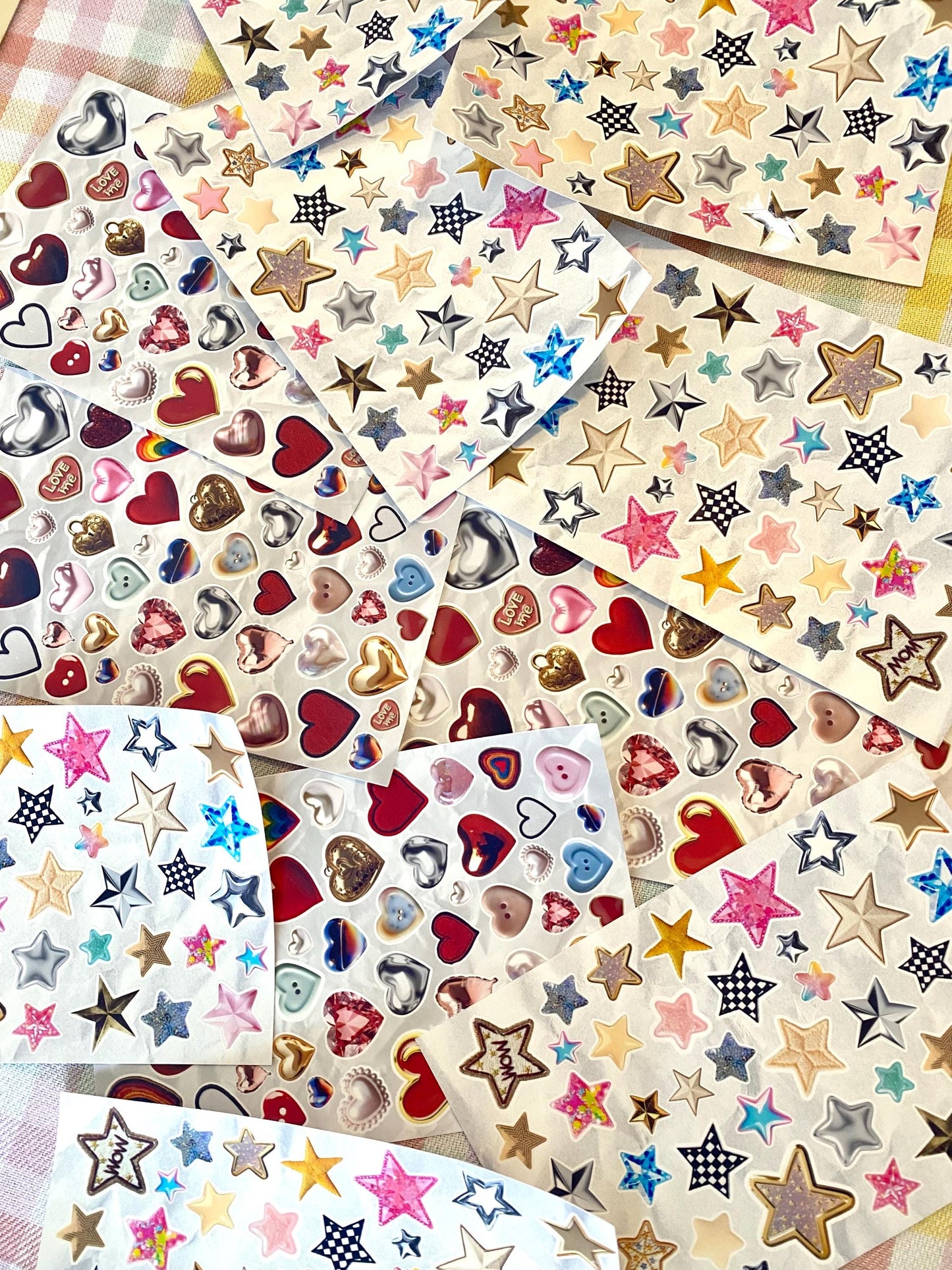 Back to the Basics Stars Sticker Sheet