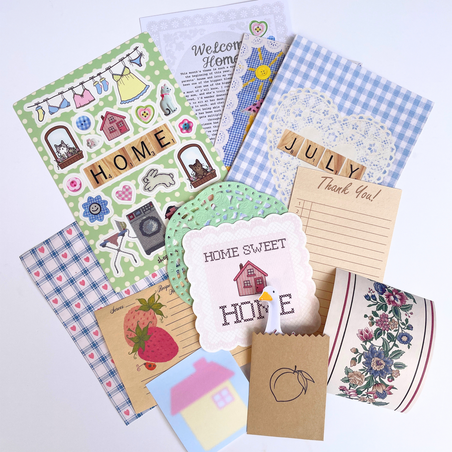 Welcome Home Peachy post Mail Club Catch Up Pack