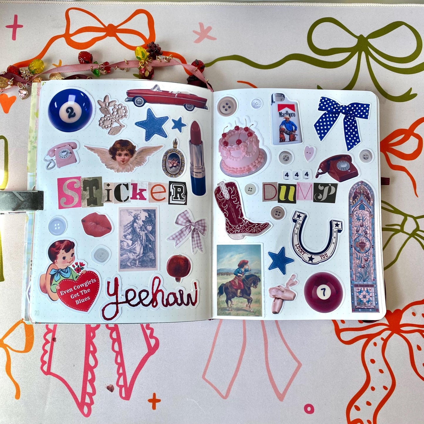 Sugar and Scarlet Sticker Sheet