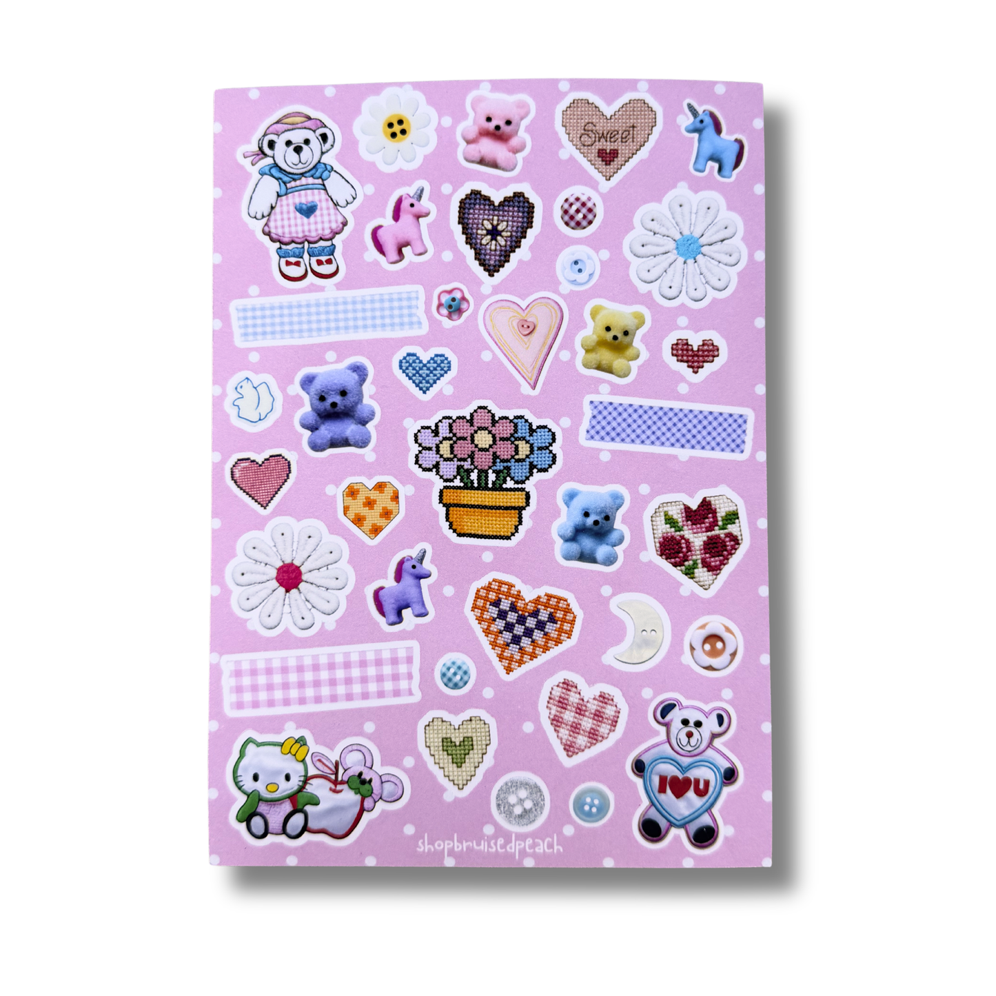 Girly Trinkets Sticker Sheet