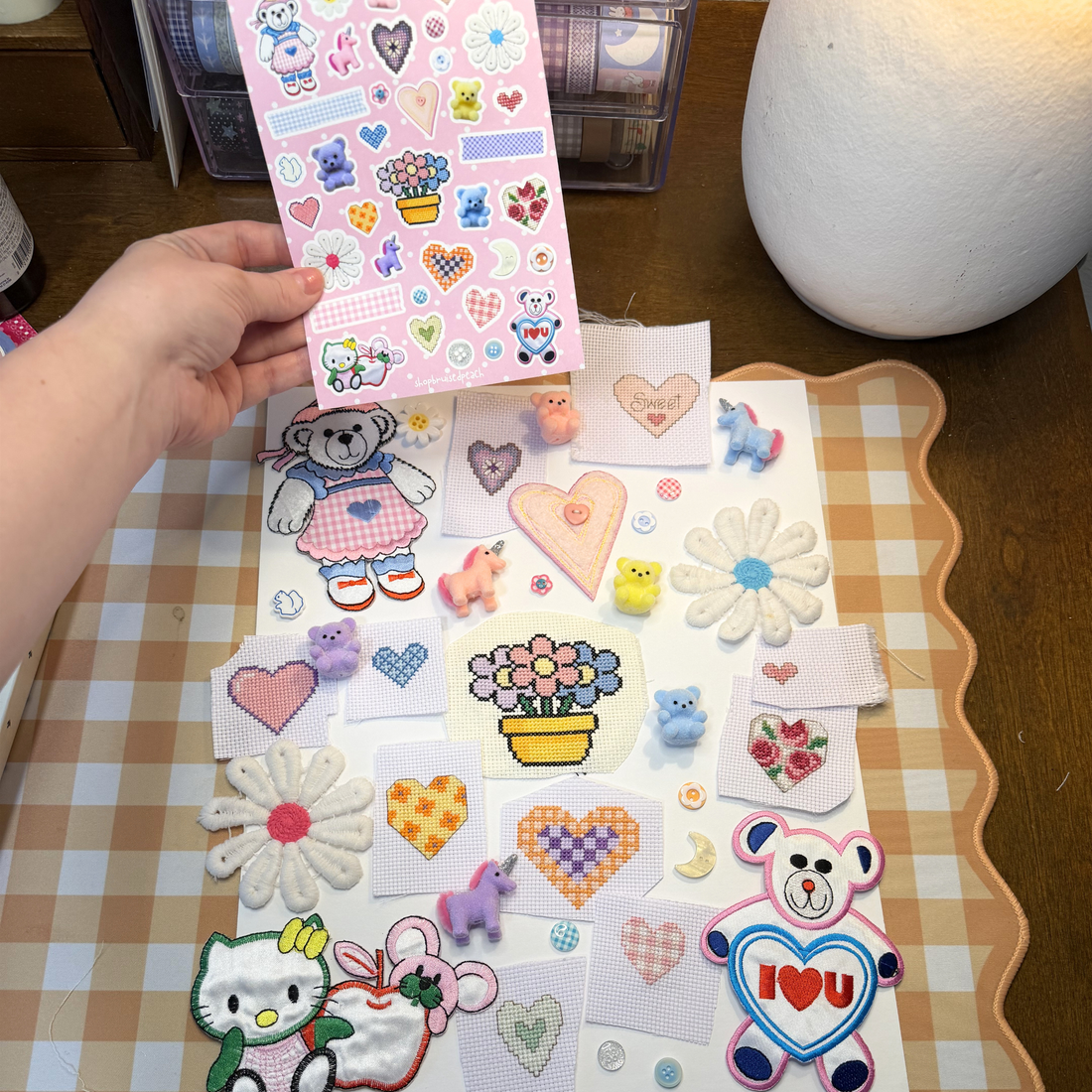 Girly Trinkets Sticker Sheet