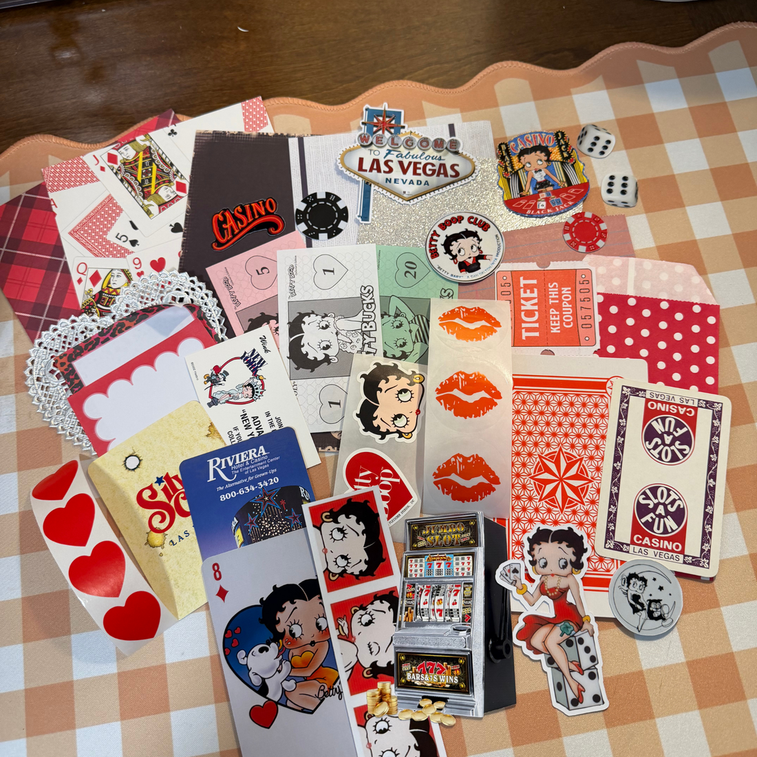 Vintage Casino Scrap Pack