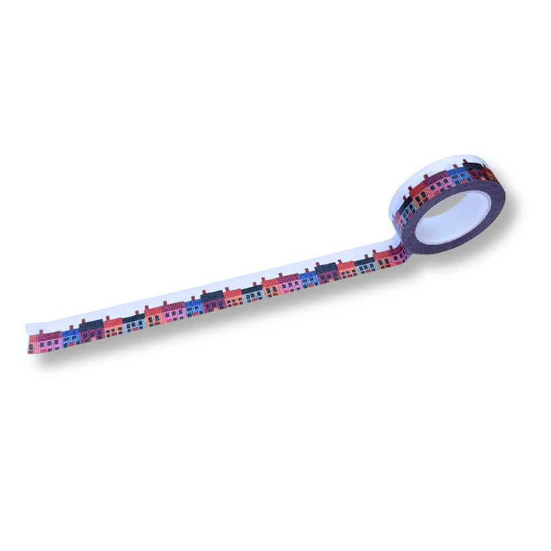 Tiny Town Cross Stitch Washi Tape