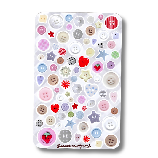 Grandma’s Button Box Sticker Sheet