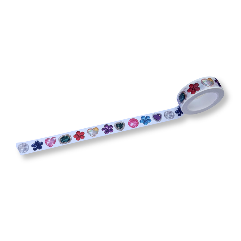 Rhinestoned Washi Tape