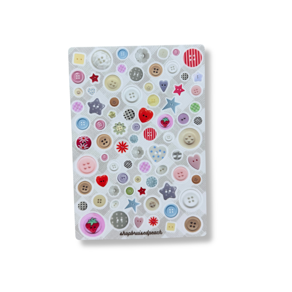 Grandma’s Button Box Sticker Sheet