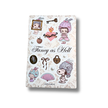 Fancy As Hell Sticker Sheet