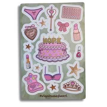 Girlhood Dreams Sticker Sheet