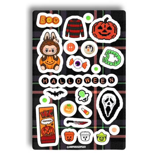 Spooky Scraps Sticker Sheet