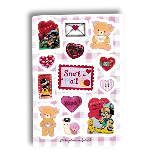 Sent With Love Sticker Sheet