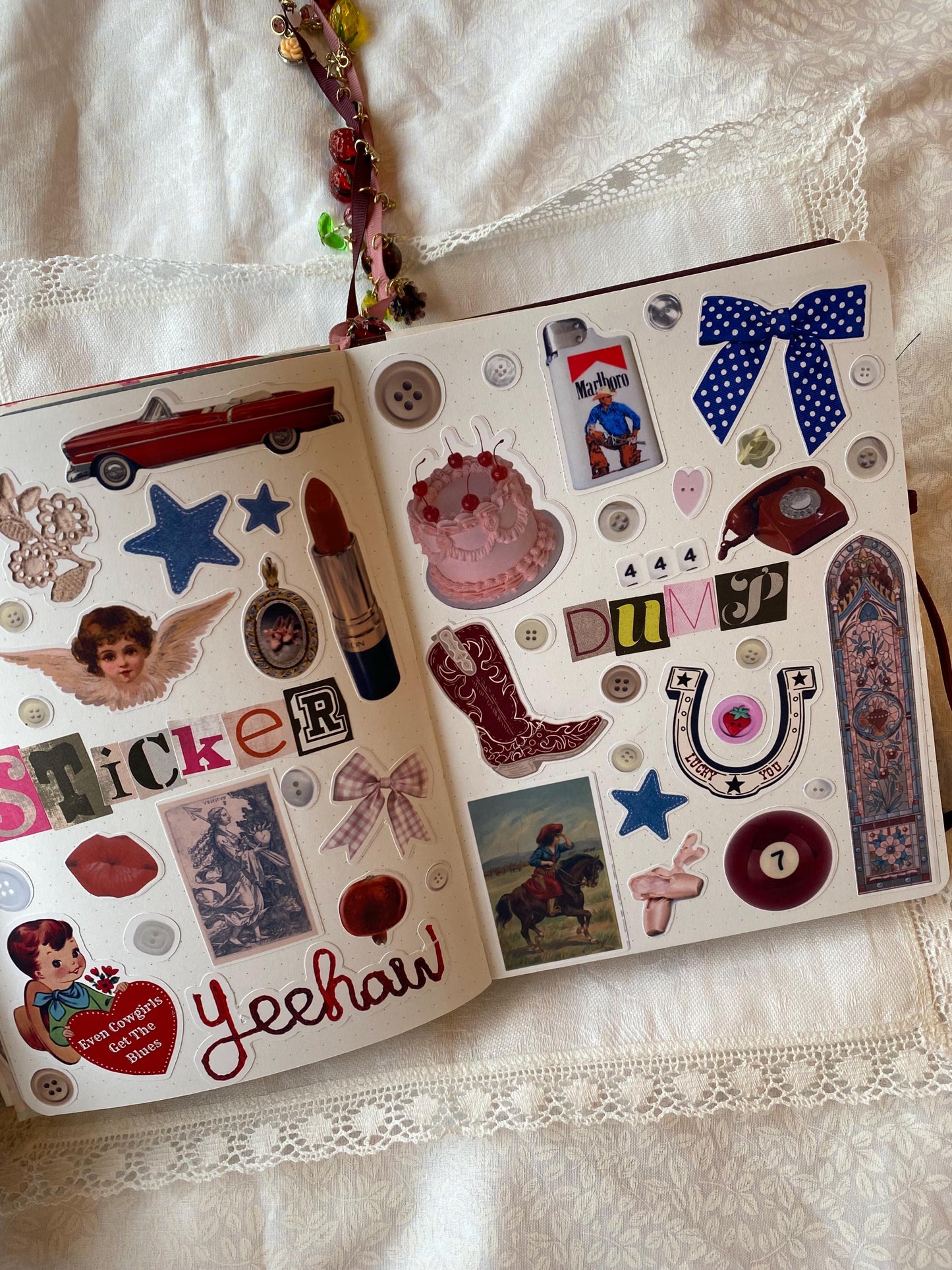 Grandma’s Button Box Sticker Sheet